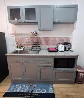 Nong Kae Apartment | Sport villa Huahin, Room 225, Studio Queen Bed pool view and Kitchenette, 2nd Floor