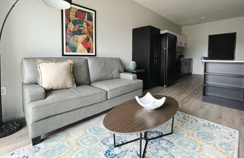 Downtown Omaha Apartment | Spotless 1BD/1BA + Balcony- Downtown Omaha
