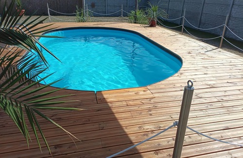 Vetschau/Spreewald Apartment | Spreewald apartment with pool