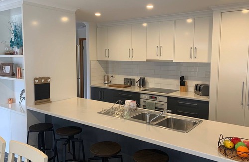 Clifton Springs House | Springs Retreat - Three Level Home with Lovely Views