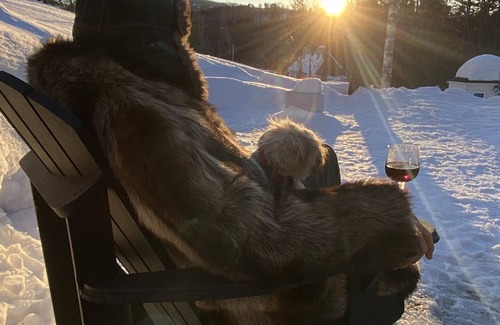 Saint-Sauveur Ski Chalet | St Sauveur Chalet; easy access to nearby ski hills and village; pet friendly