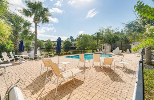 Saint Simons Island House | St Simons Island Haven Screened Porch, Pond View!