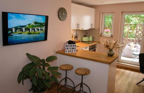Wurzburg City Centre Apartment | Stadt-Refugium mit Terrasse
