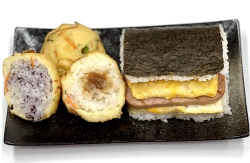 Naha City Centre Apartment | Standard plan Potama bomb rice ball breakfast f /Naha Okinawa
