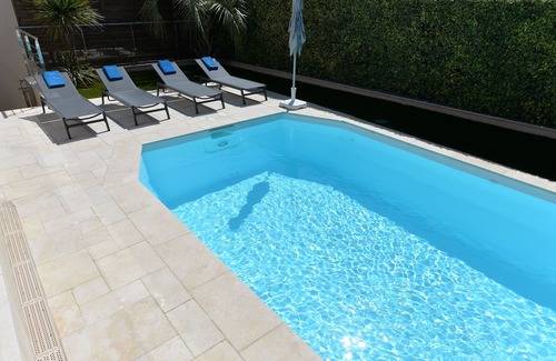 Cagnes-sur-Mer Villa | Standing VILLA 800 m from the sea, air-conditioned with heated swimming pool
