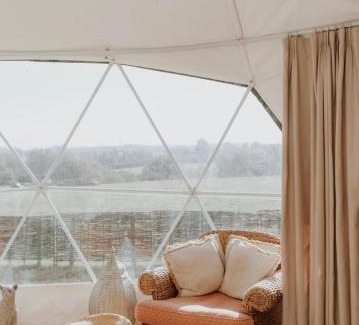 Cuddesdon Other | Star gazing Dome 1 MERCURY with cozy log burner