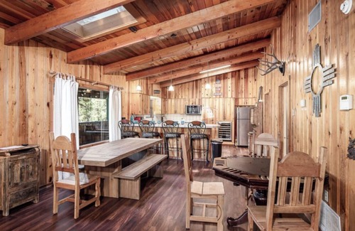 Ruidoso Cabin | Stargazer - Beautiful Cabin - Huge covered decks, hot tub, wildlife