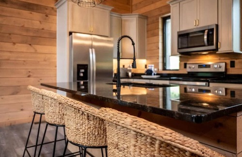 Sevierville Cabin | Starlight Ridge - Luxury Indoor Pool with Theatre