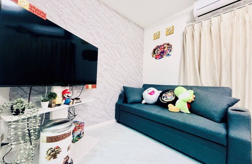 Naniwa Apartment | Station 3 min. from Osaka City Center Accommodations Universal Studios Mario