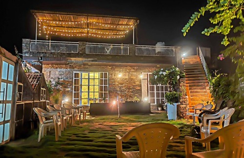 Village Hokra Villa | Stay in Style – Yellow Pebble Villa 2 BHK Escape in Heart of Ajmer