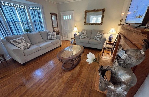 Meridian House | Stay on Magnolia Hill 2BR Cottage in Meridian, Mississippi with Southern Charm