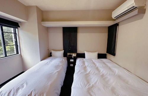 Chuo-ku Hotel | Stay without meals Smoking Semitriple 2 beds/Fukuoka Fukuoka