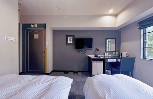 Chuo-ku Hotel | Stay without meals Smoking Semitriple 2 beds/Fukuoka Fukuoka