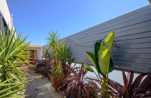 Brunswick House | StayCentral - Tranquil Spacious Townhouse - Glenlyon Road, Brunswick - 3 Bedrooms, 3 Beds, 2 Bathrooms, Off street shared parking spot generally available and parking on street.