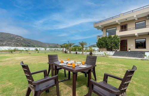 Faridabad Villa | Stayvista at Asante Farms With Pool in Mangar