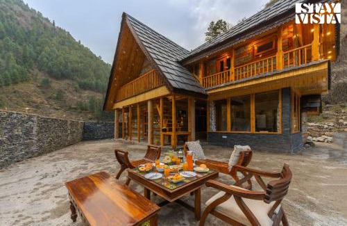 Banjar Villa | StayVista at Wisteria Whispers with Bonfire & River View