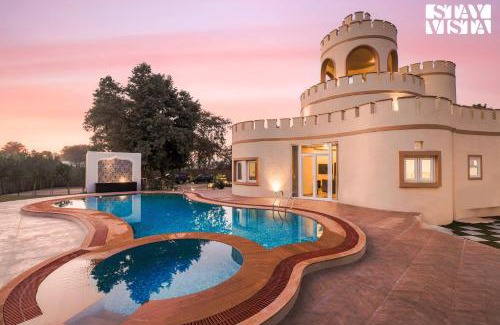 Jaipur Villa | StayVista's Mystic Castle with Terrace, Swimming Pool, Lawn with Gazebo