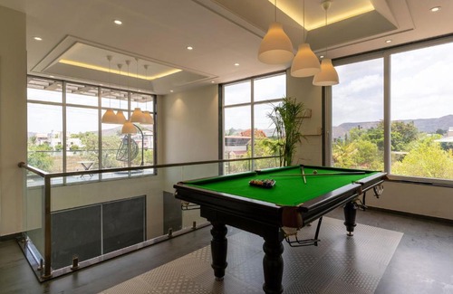 Devghar Villa | StayVista's Odessa Enclave - Mountain-View Villa with Private Pool, Balconies & Snooker Table