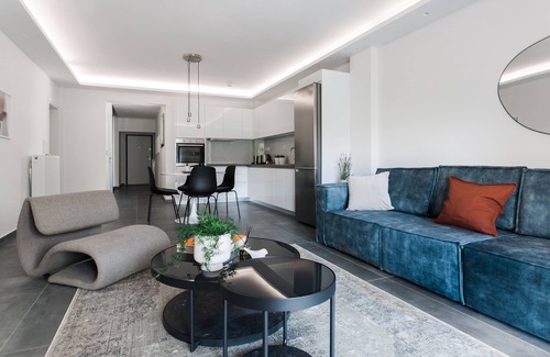 Palaio Faliro Apartment | Stellar 3BR Apartment with Balcony