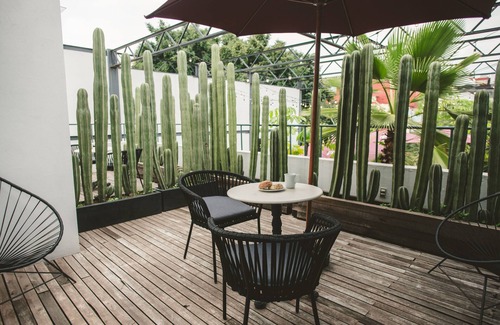 Doctores House | Step into a beautifully preserved historic home in the heart of Roma Norte — one of Mexico City’s most iconic neighborhoods. This 8-bedroom residence blends original charm with modern comfort, featuring private bathrooms, a charming rooftop.