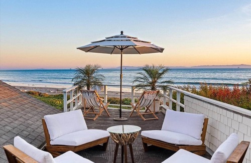 Padaro Lane House | Step out to Padaro Beach from this luxurious 5-bedroom 5 bath compound