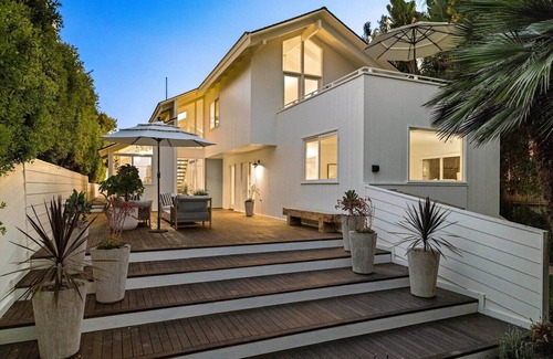Padaro Lane House | Step out to Padaro Beach from this luxurious 5-bedroom 5 bath compound
