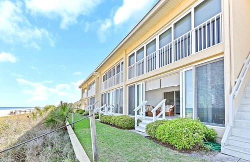 Sawgrass Condo | Step right on to the beach from this 2BR/2BA ground floor condo located in Retreat V