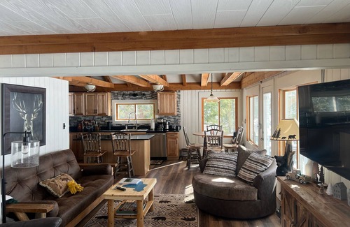 St Germain Cabin | Stepaway Vacation Rentals- Lost at Last