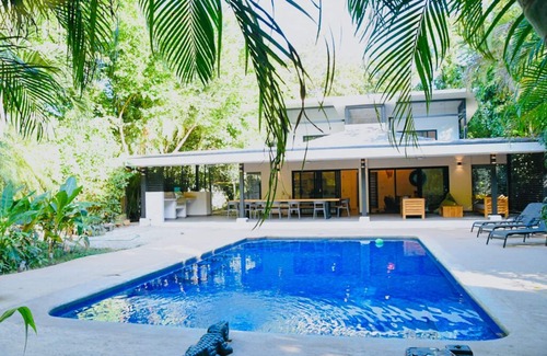Palm Beach Estates House | Steps from the beach and brand new: Casa Bonita - 6 beds, 5 baths, large pool!