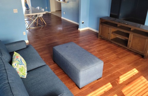 Indialantic By The Sea Condo | Steps From The Beach, 2BR/1BA Family Vacation Getaway in Melbourne, FL. Cool A/C