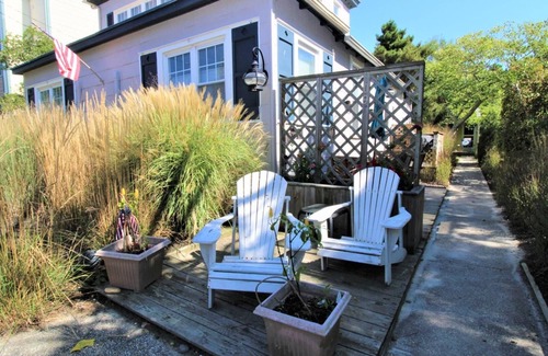 Cape May Point Condo | Steps to Beach Access and Spacious Pet Friendly Condo