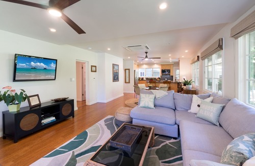Lanikai House | Steps to beach, tropical garden and private pool