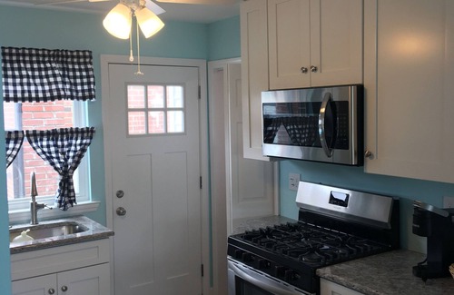 Brigantine Cottage | Steps to Beautiful Brigantine Beach. n1st. Floor Unit with Private Porch.