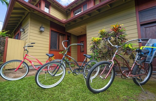 Hanalei House | Steps to Beautiful Hanalei Beach A/C TVNC-5108