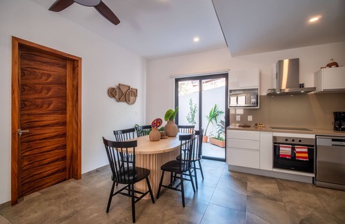 Crucecita Condo | Steps to the beach with private plunge pool and rooftop terrace in Arrocito