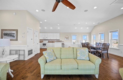 South Nags Head House | Steps to the Beach, Updated, Gorgeous, Views, Elevator, Pool, SN1020
