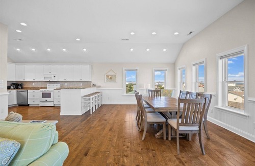 South Nags Head House | Steps to the Beach, Updated, Gorgeous, Views, Elevator, Pool, SN1020