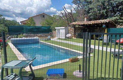 Les Assions House | Stone family home with private saltwater pool