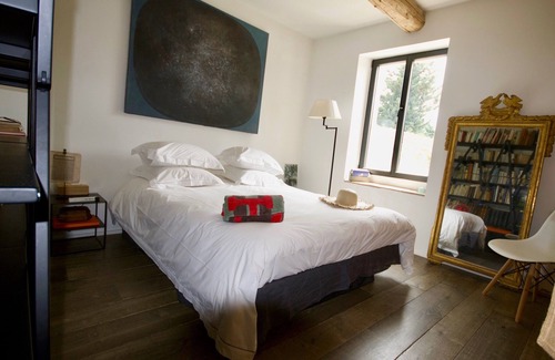 Pujaut House | Stone farmhouse with saltwater swimming pool and private garden ( near Avignon)
