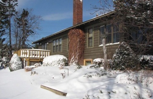 Grand Marais House | Stones Throw Cottage with views of Grand Marais Harbor on Lake Superior