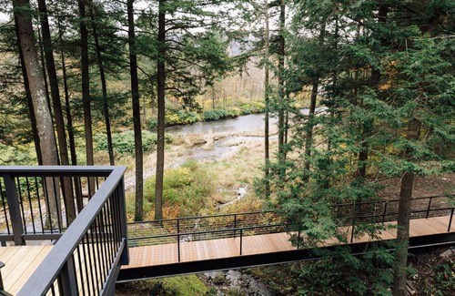 Roscoe Cabin | Stonewater Pines: Riverfront Property on 60 Acres