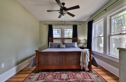 Historic District House | Storybook home with wrap around porch and deck