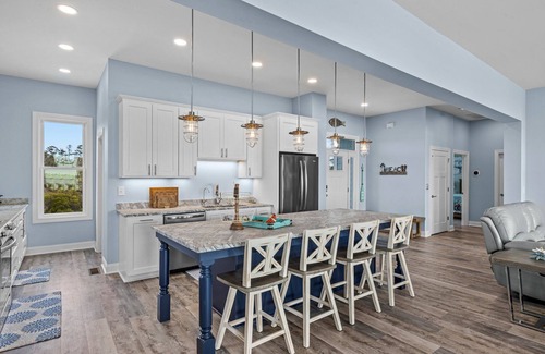 Gloucester House | Straits Serenity-Sound Front Home with Boat Lift & Dock (NEW CONSTRUCTION)
