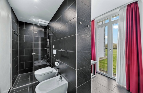Wremen Apartment | Strandnahe, Familienfreundliche Ferienwohnung mit Sauna, Terrasse und Strandkorb