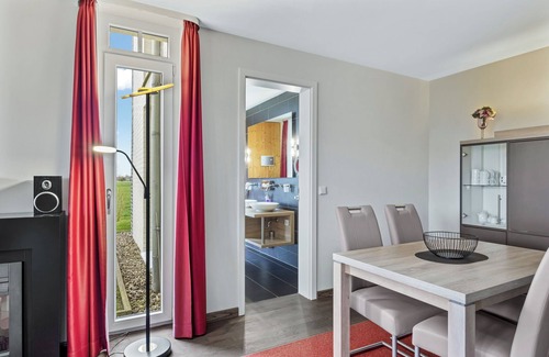 Wremen Apartment | Strandnahe, Familienfreundliche Ferienwohnung mit Sauna, Terrasse und Strandkorb