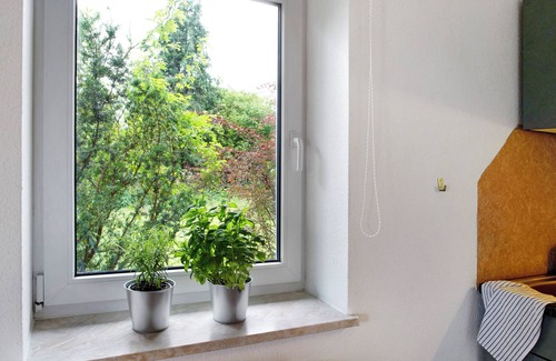 Klein Bollhagen Apartment | Studio Apartment 'Fewo Ostseeblau - Fulgenhaus' with Balcony