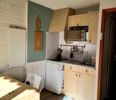 Station de Drouzin le Mont Apartment | Studio à la montagne draps non fournis