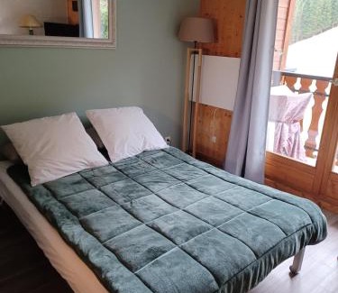 Station de Drouzin le Mont Apartment | Studio à la montagne draps non fournis