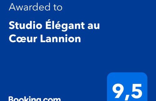 Lannion Apartment | Studio Élégant au Cœur Lannion