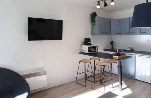 Les Orres Apartment | Studio Équipé Pour 4 Personnes vue Pistes